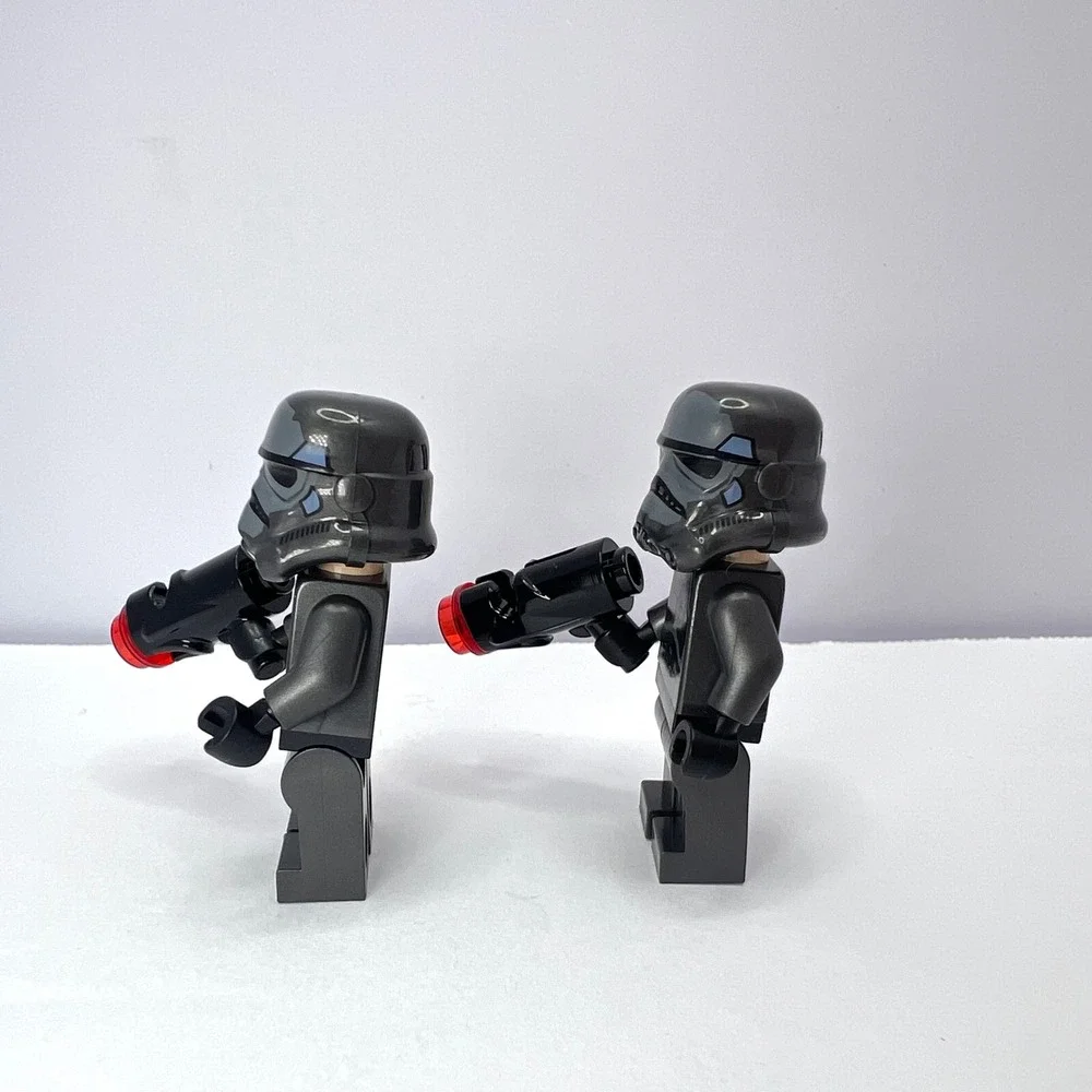 LEGO Star Wars Shadow Stormtrooper Minifigure sw0603 Lot of 2‎ Imperial 75079